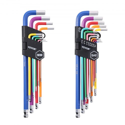 ProFix 9-Piece Ball-End Hex Key Set, 1.5–10 mm
