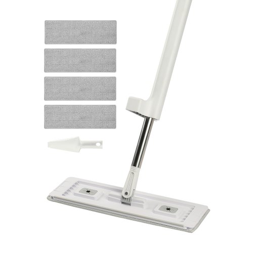 ProFix Complete Flat Mop with Telescopic Handle, 42 cm head, 80–140 cm handle