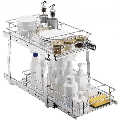 ProFix Stackable Two-Tier Under-Sink and Cabinet Organiser, 30 × 20 × 22 cm